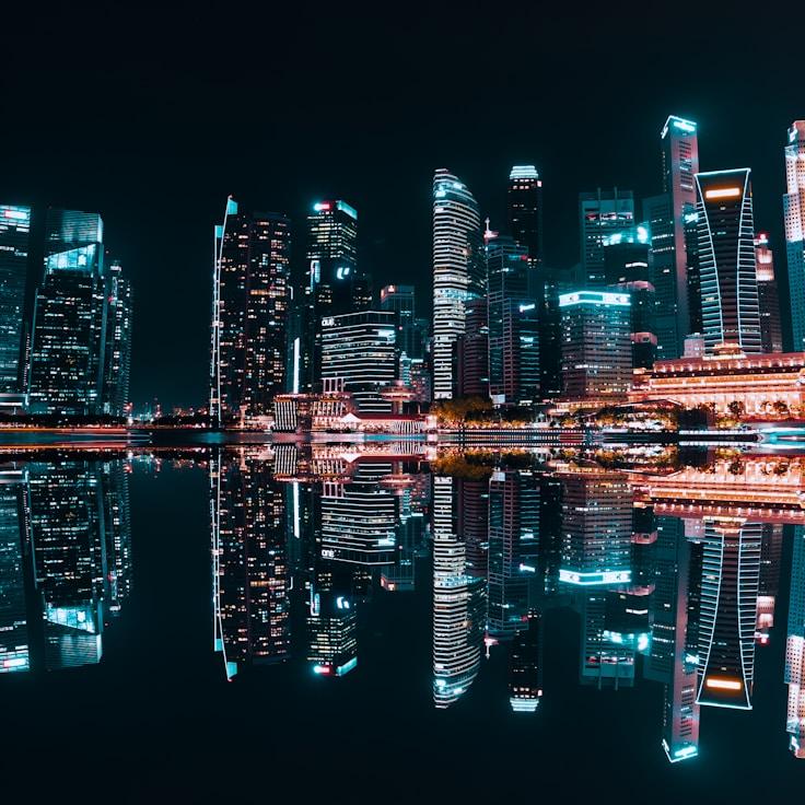 Sunset outdoors in Italy